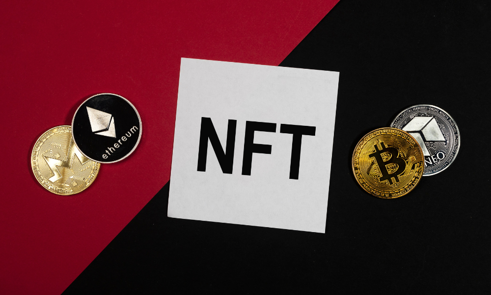 NFT文字と仮想通貨コイン